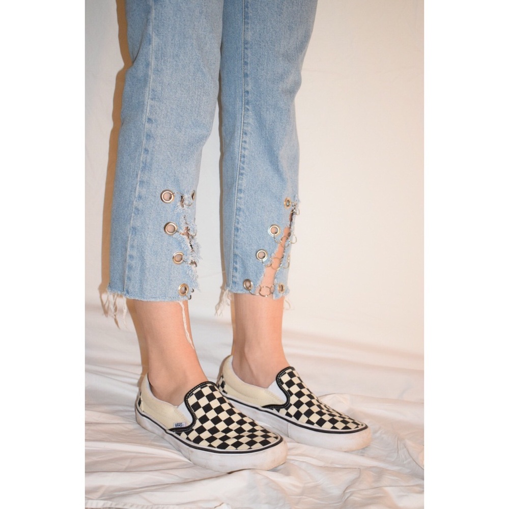 Ragged priest jeans